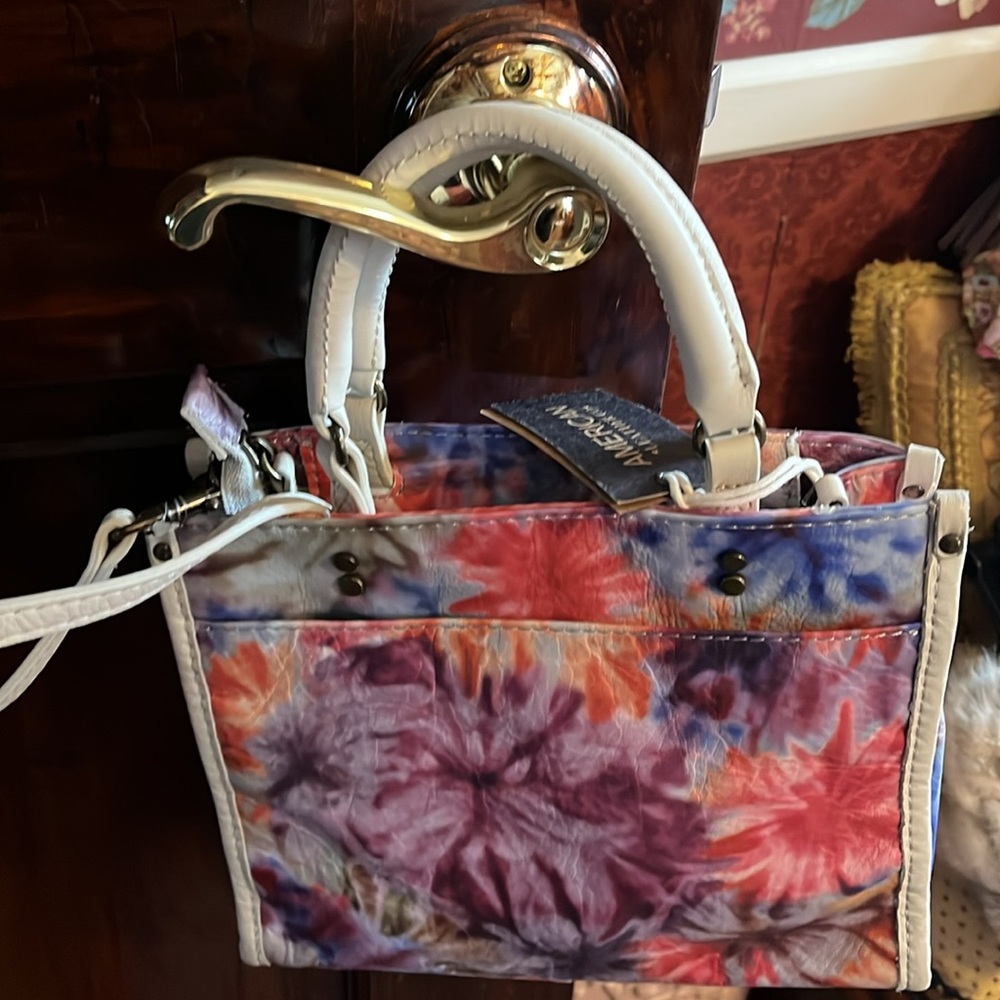 AMERICAN LEATHER CO. GENUINE Leather BAG - Picture 3 of 4